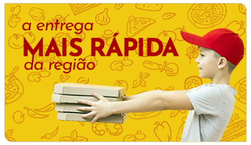 Imagem de Nossa Pizzaria tem a 
				entrtega mais rápida da região